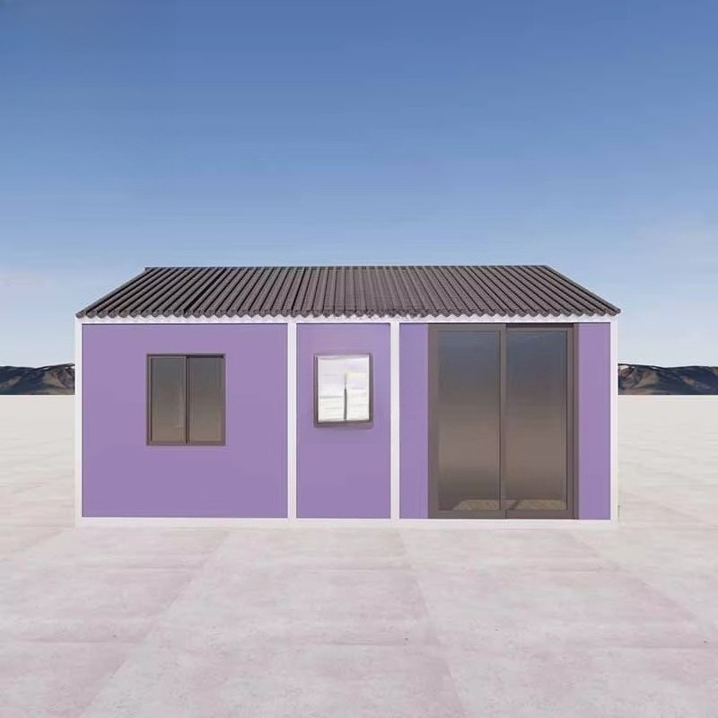 Home Office Layout - Moderne thermische geluidsisolerende opvouwbare 20ft containerwoning