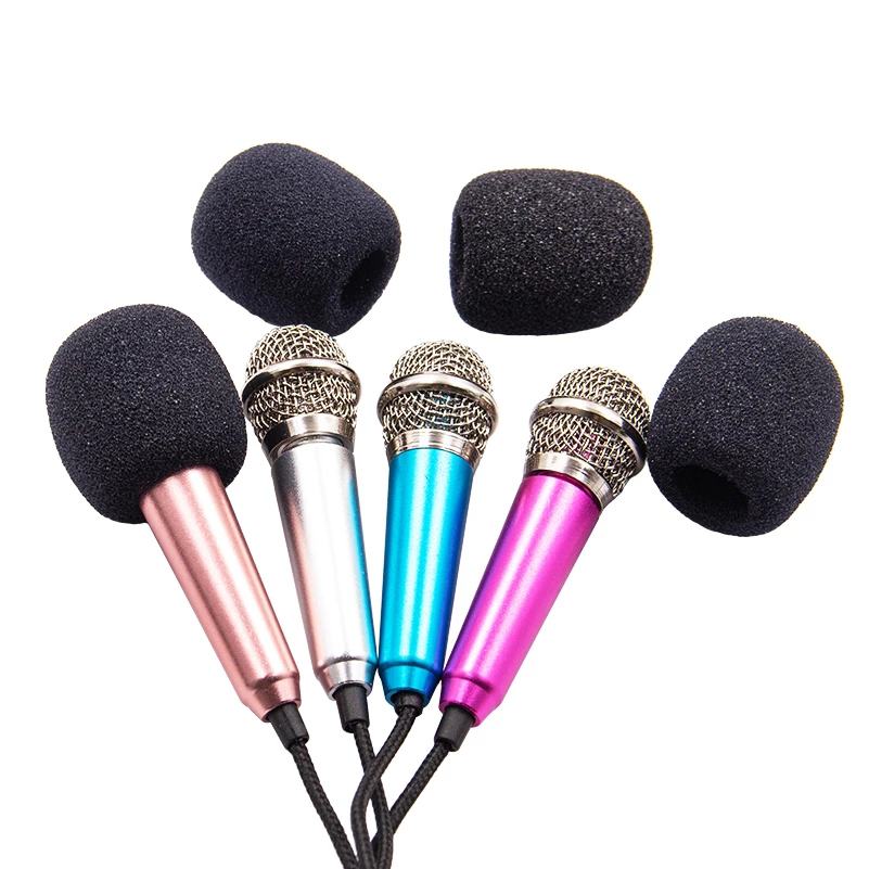 Home Office Studio - Draagbare 3.5Mm Stereo Studio Mic Ktv
