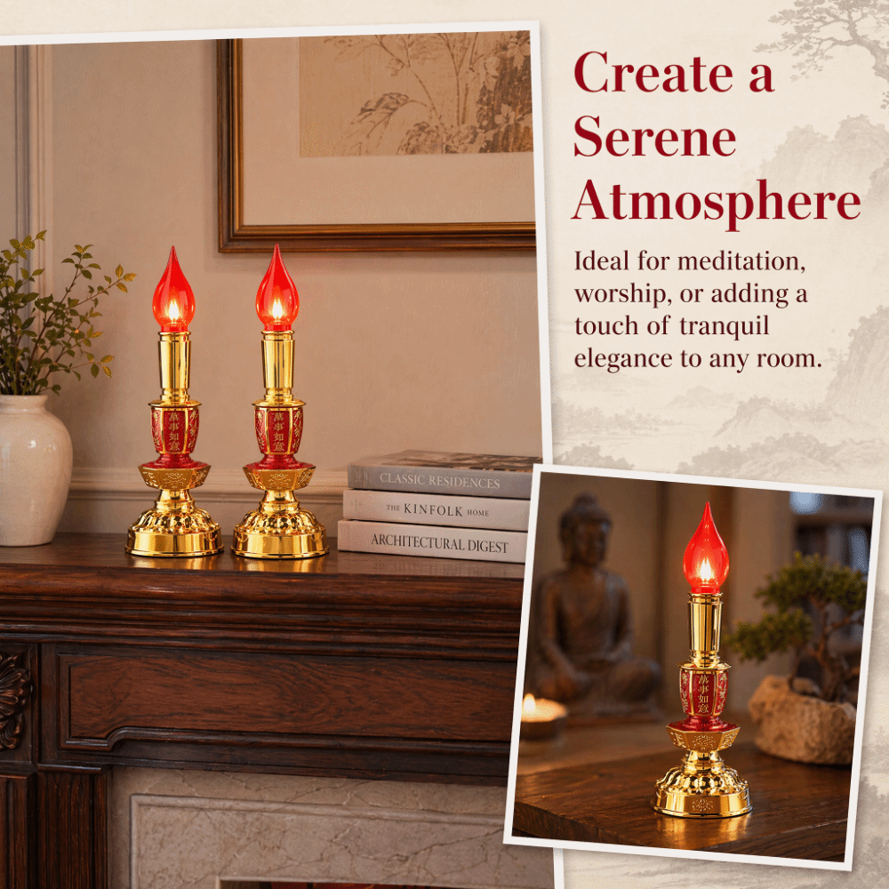 Home Office Layout - 2 stuks plastic Lotus LED Decor