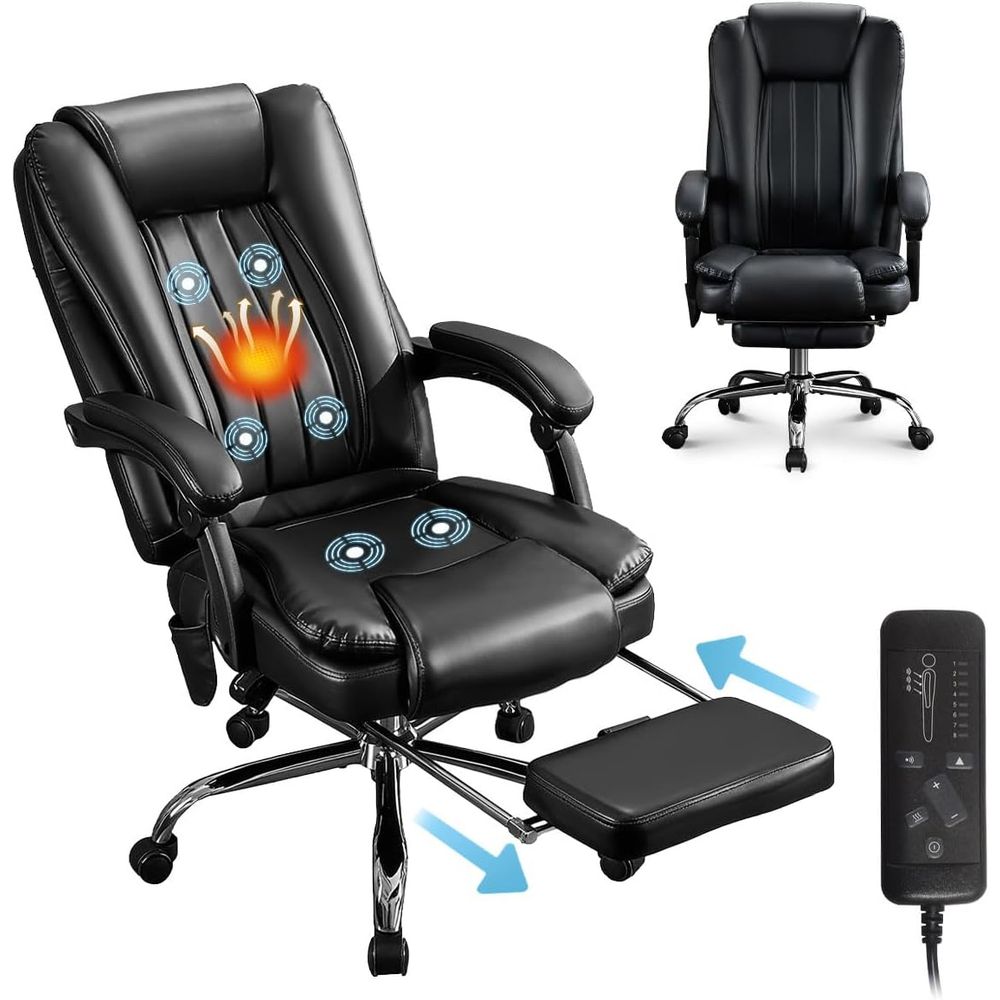 Home Office Chair - Luxe ergonomische bureaustoel met hoge rugleuning,