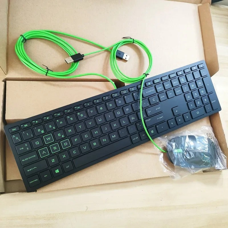 Home Office Layout - Spaanse lay-out USB bedraad toetsenbord- en