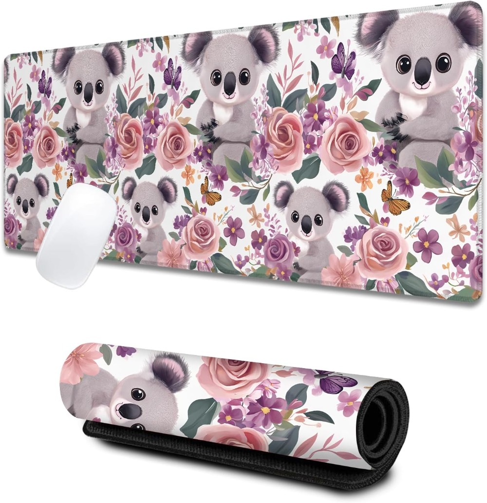 Mousepad Xl Extended - Koala Grote Gaming Bureaumat, Rubberen Antislip