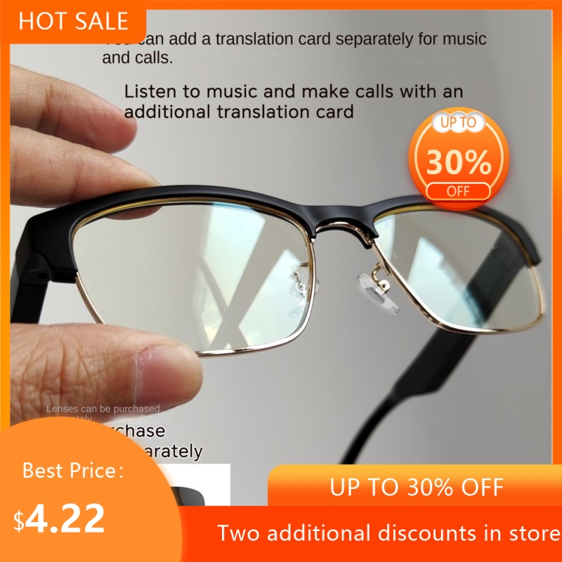 Blue Light Glasses - Echowear Smart Bluetooth Oproep Muziek Anti-blauwlicht