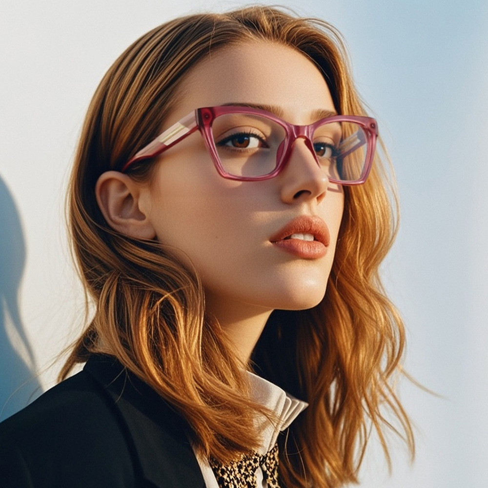 Blue Light Glasses - Cat Eye grote montuur anti-blauw licht