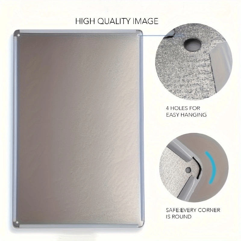CIFBUY Vintage aluminium wandk - Home Office Decor recensie en prijs