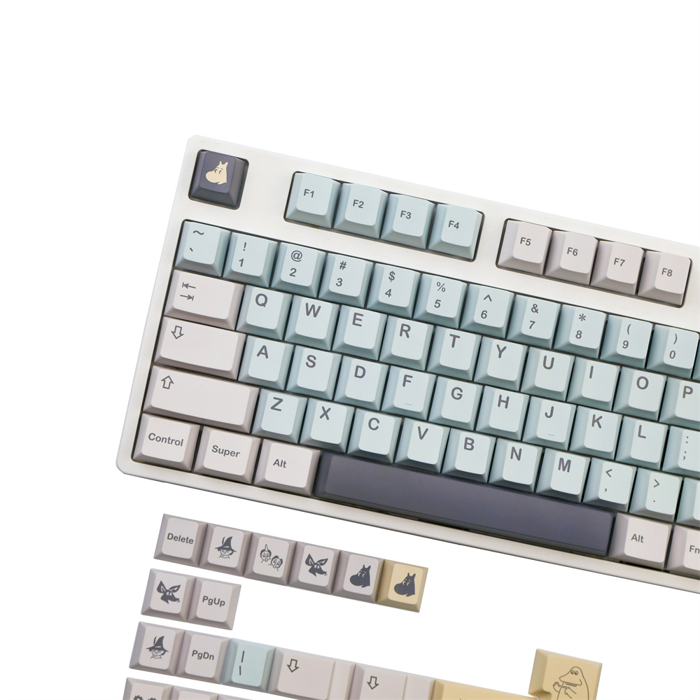 142 toetsen Cherry Profile GMK - Home Office Layout recensie en prijs