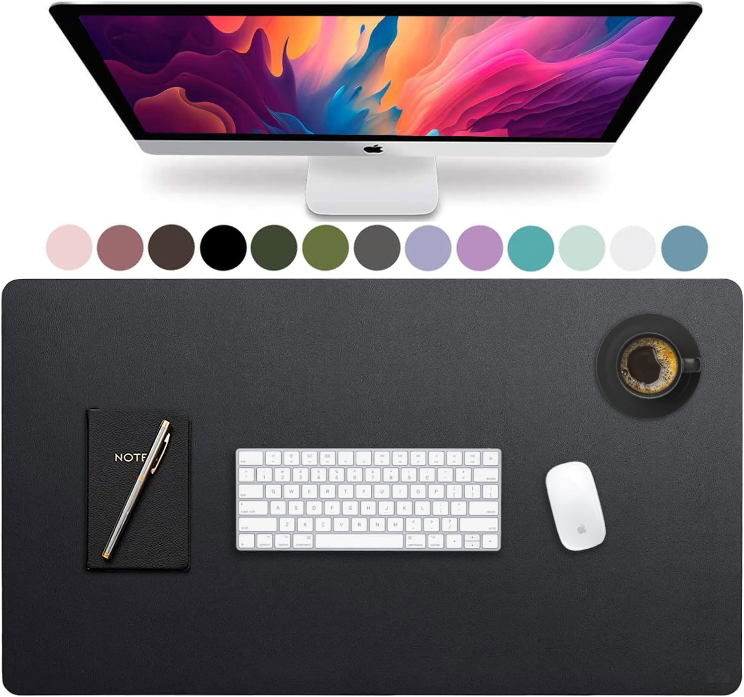 Groot formaat lederen bureau-o - Desk Mat Leather recensie en prijs