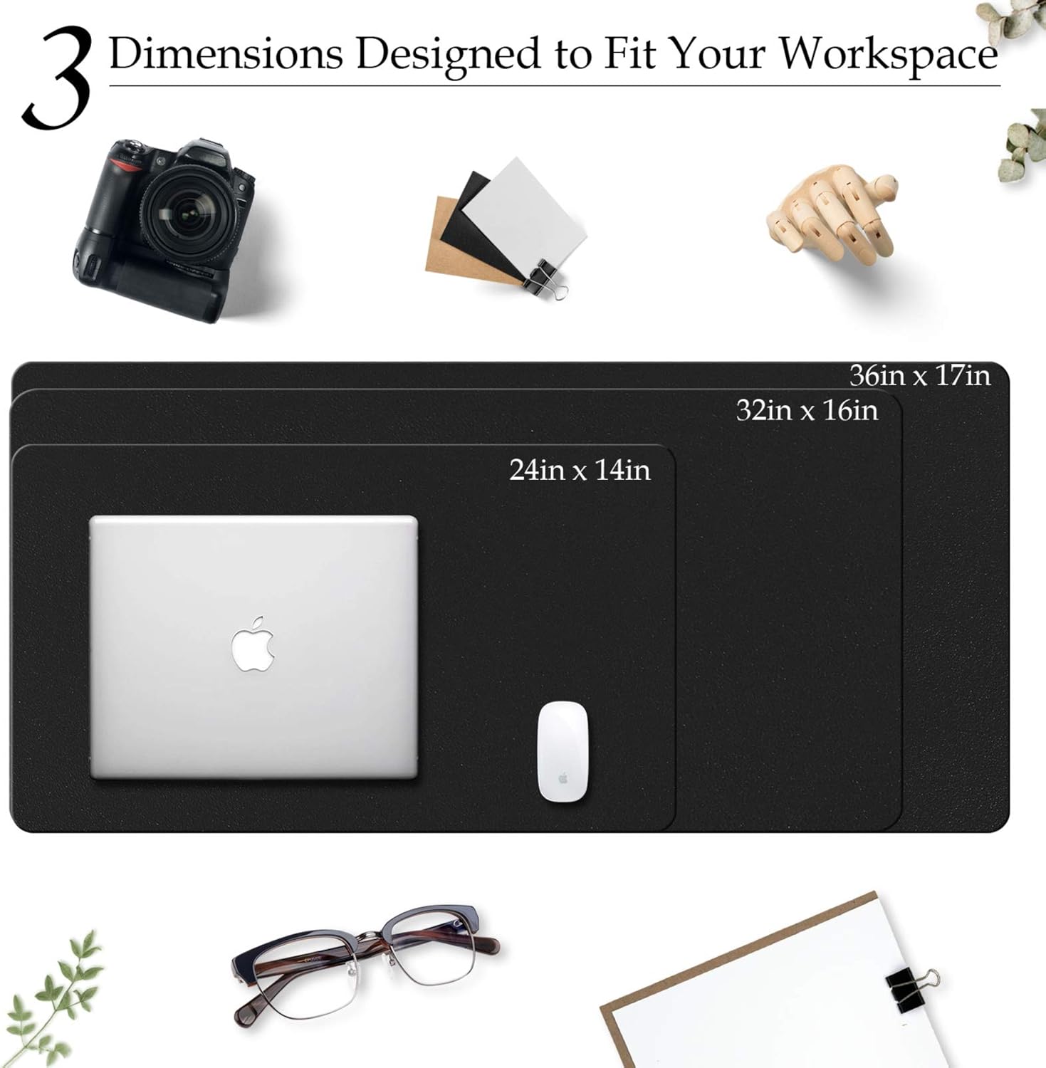 Groot formaat lederen bureau-o - Desk Mat Leather recensie en prijs
