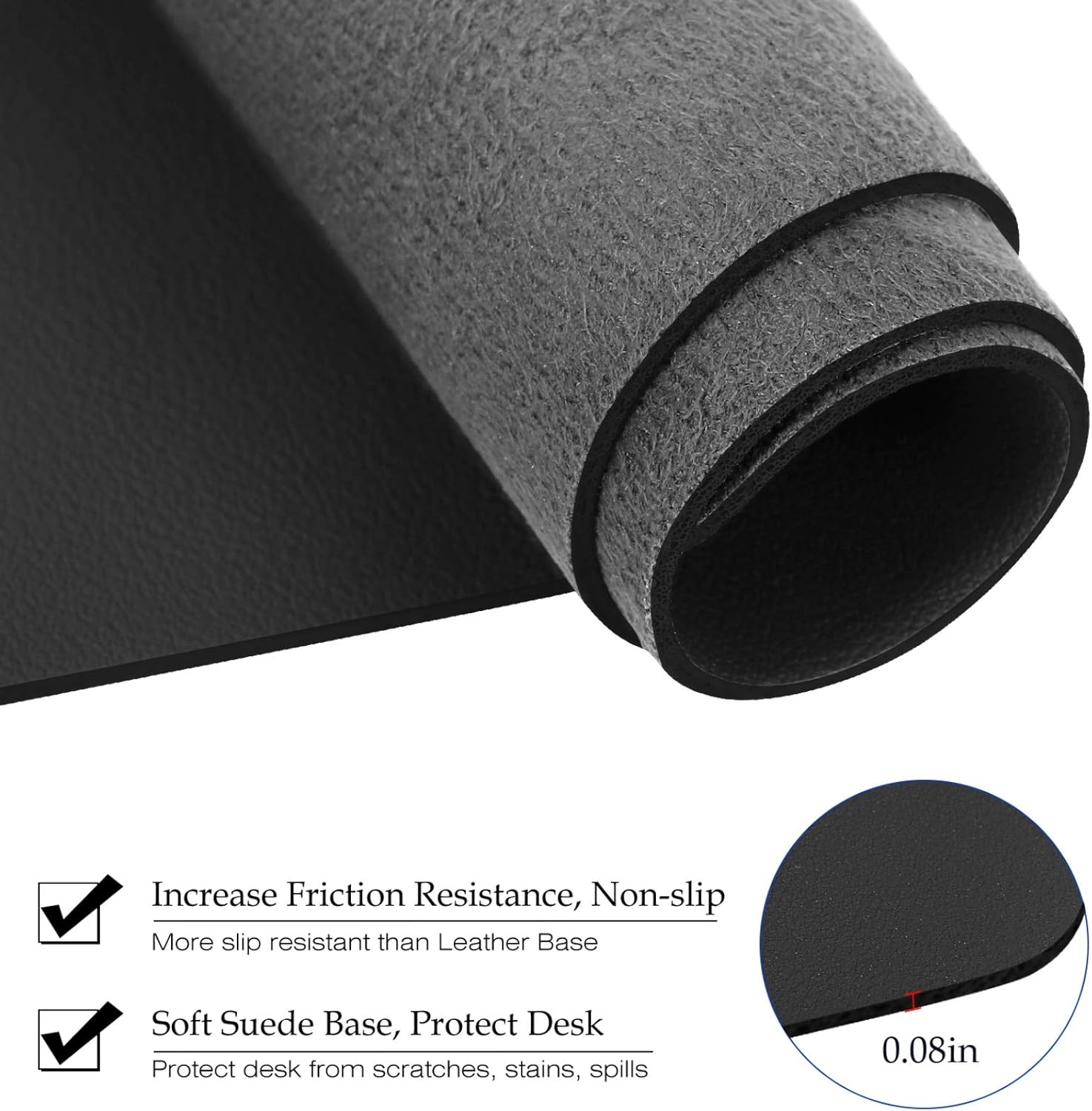 Groot formaat lederen bureau-o - Desk Mat Leather recensie en prijs