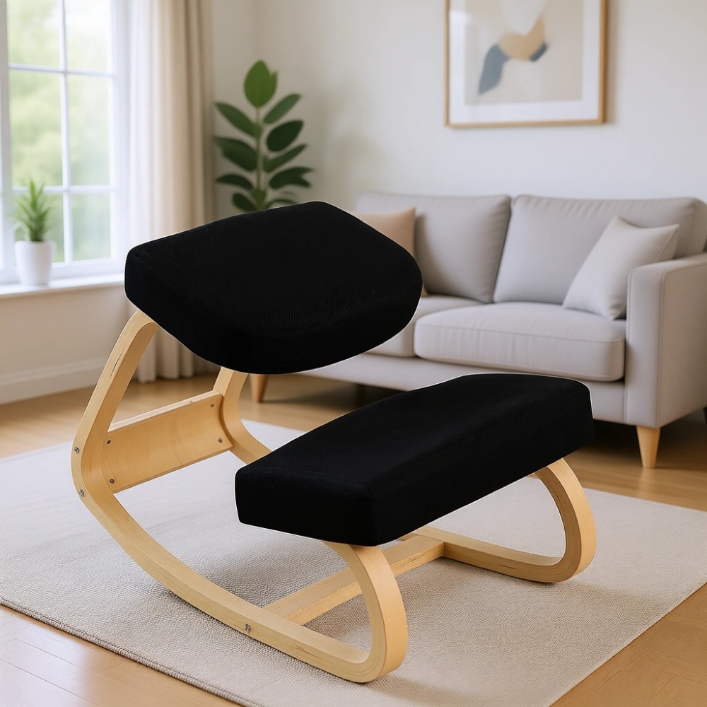 Ergonomische houten schommelst - Home Office Chair recensie en prijs