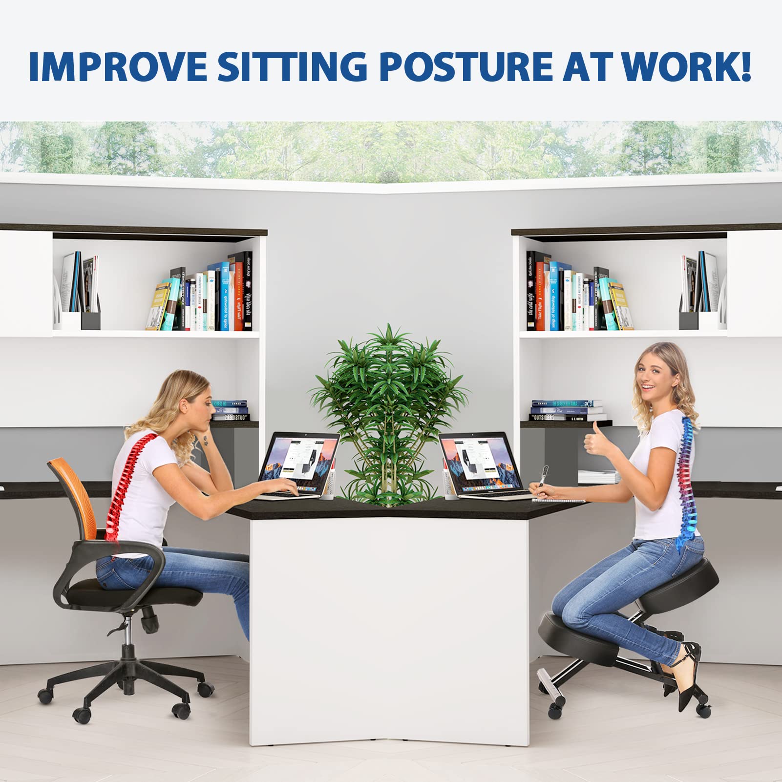 Ergonomische knielstoel voor k - Home Office Chair recensie en prijs