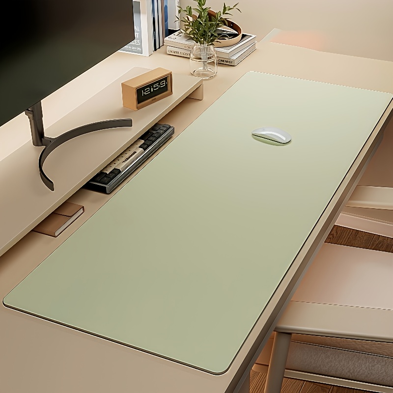 1 stuks grote muismat van PU-l - Desk Mat Leather recensie en prijs