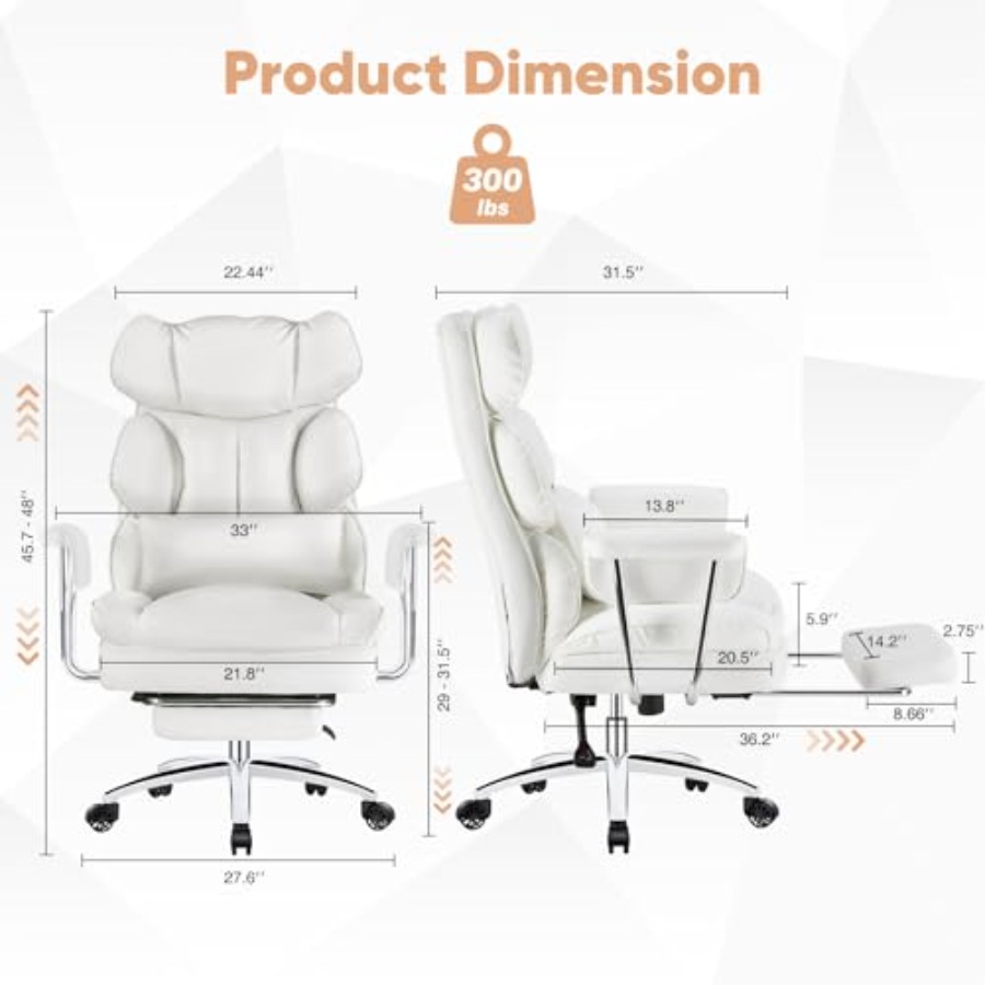 Executive bureaustoel voor thu - Home Office Chair recensie en prijs