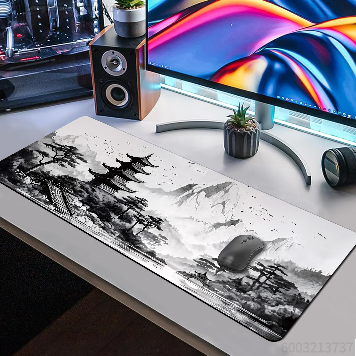 Ink Wash Mountain Landscape De - Mousepad Xl Extended recensie en prijs