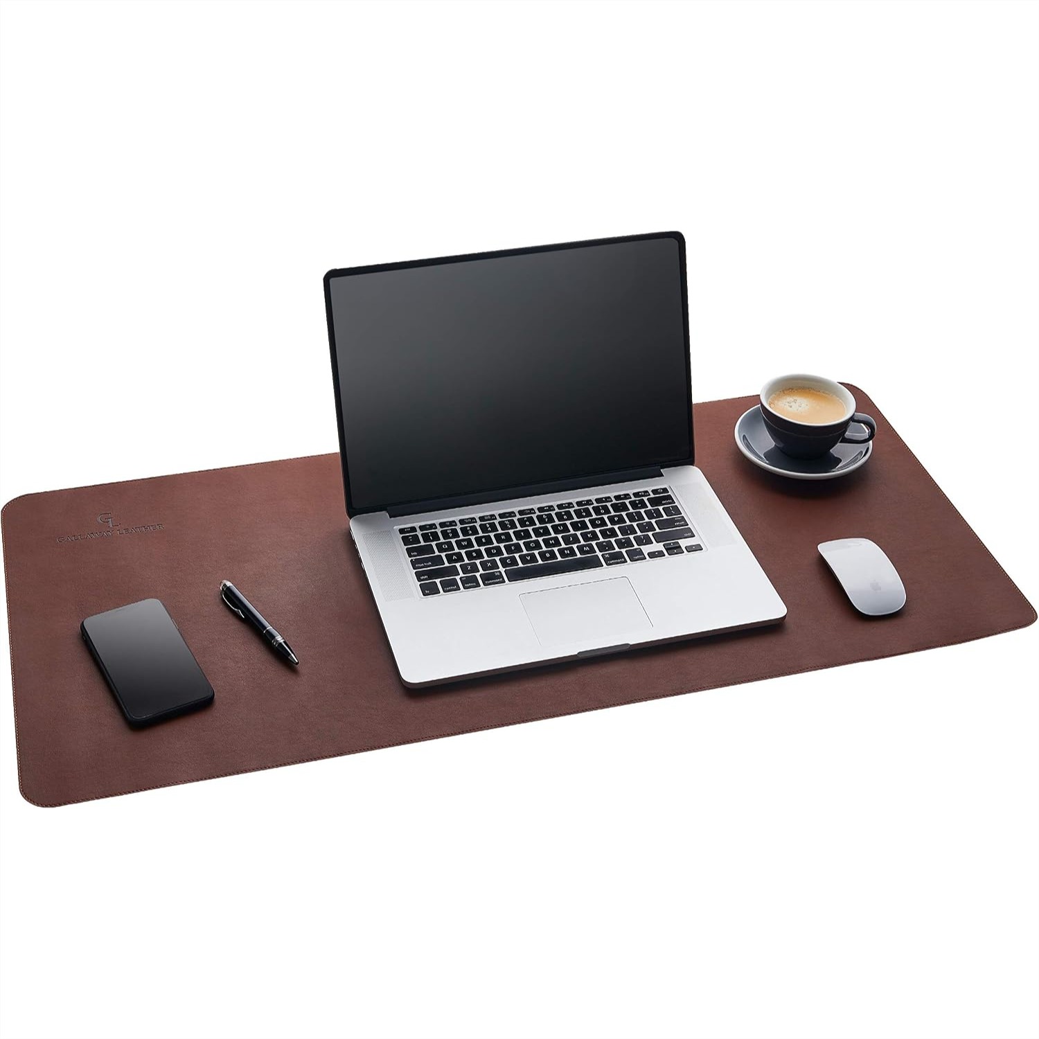 Grote PU lederen bureaumat 36x - Desk Mat Leather recensie en prijs