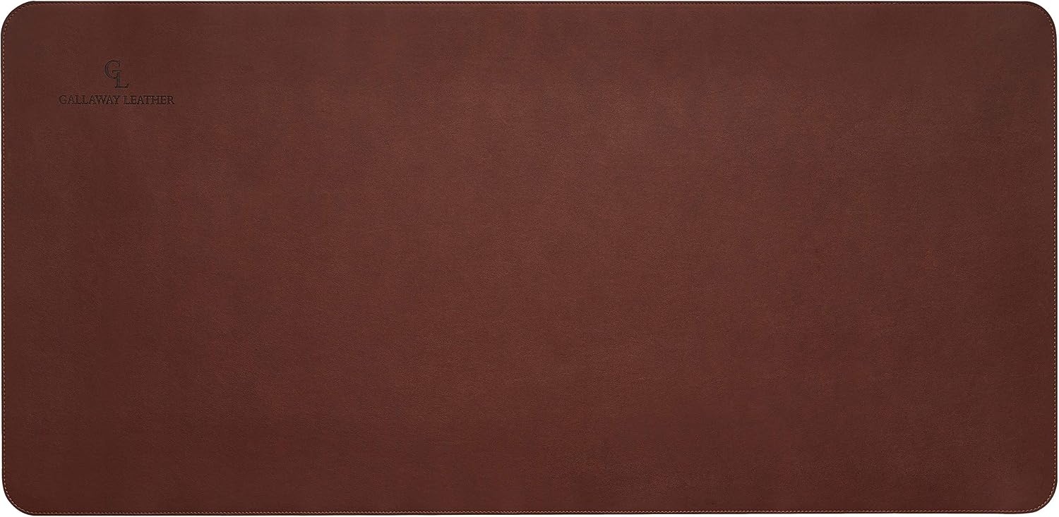 Grote PU lederen bureaumat 36x - Desk Mat Leather recensie en prijs