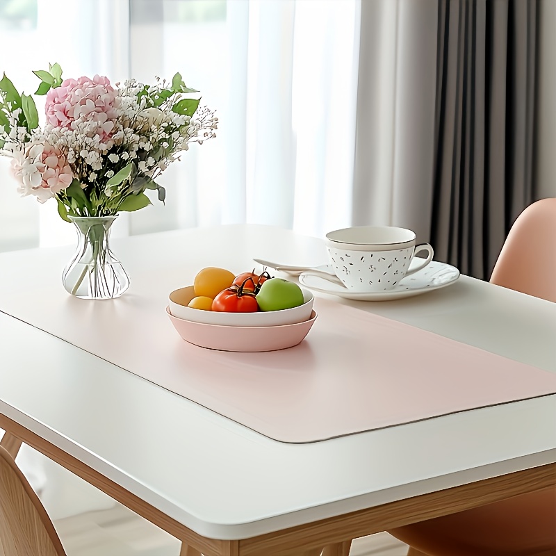 1pc grote kunstleer muismat, a - Desk Mat Leather recensie en prijs