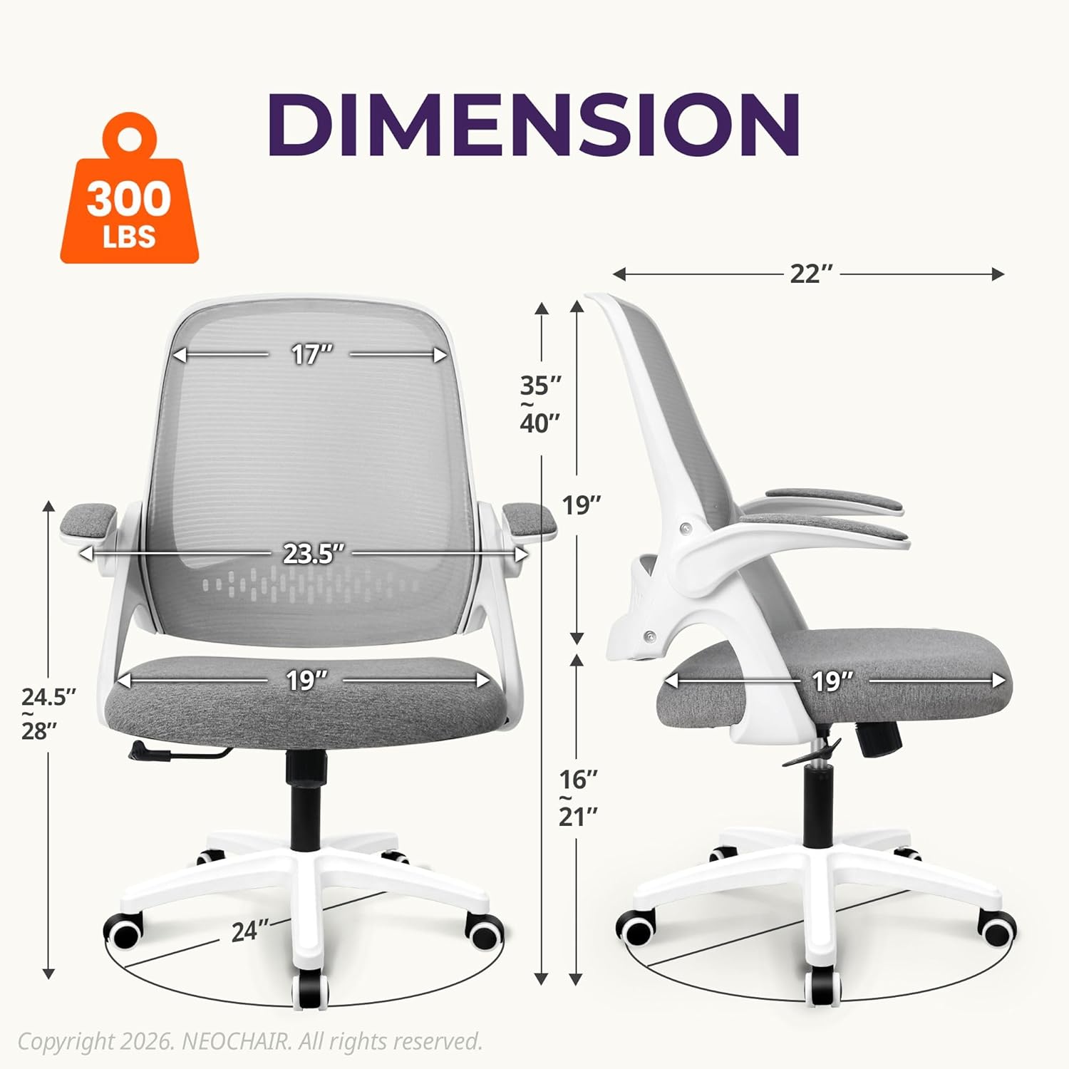 Ergonomische bureaustoel van m - Home Office Chair recensie en prijs