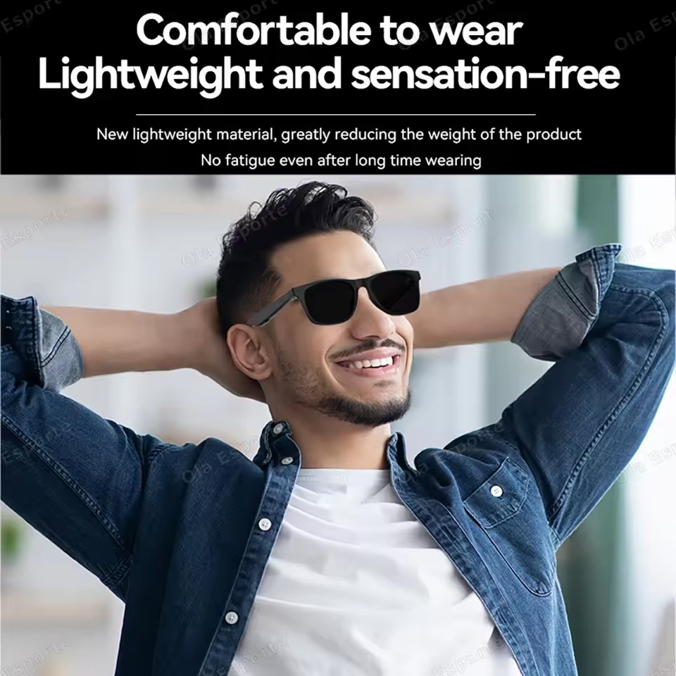 Nieuwe slimme bril Bluetooth-o - Blue Light Glasses recensie en prijs