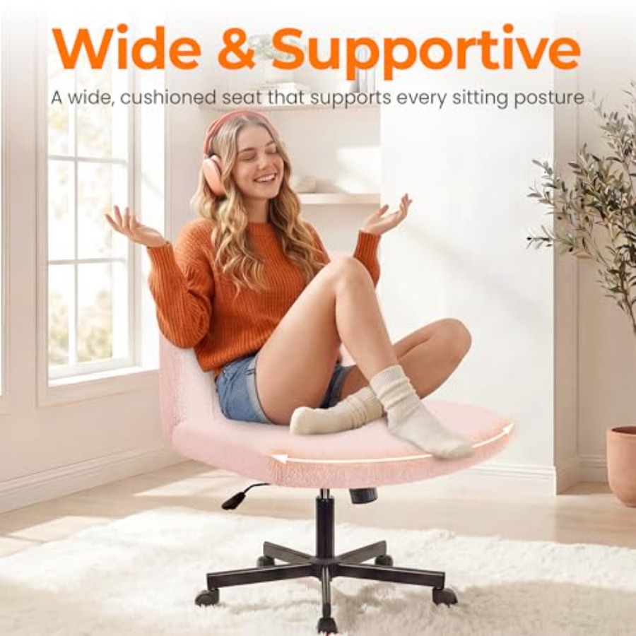 Criss Cross-stoel met wielen T - Home Office Chair recensie en prijs