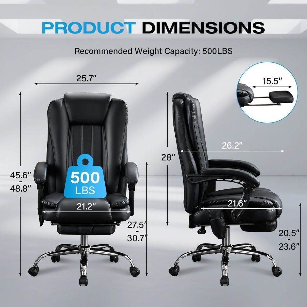 Luxe ergonomische bureaustoel  - Home Office Chair recensie en prijs