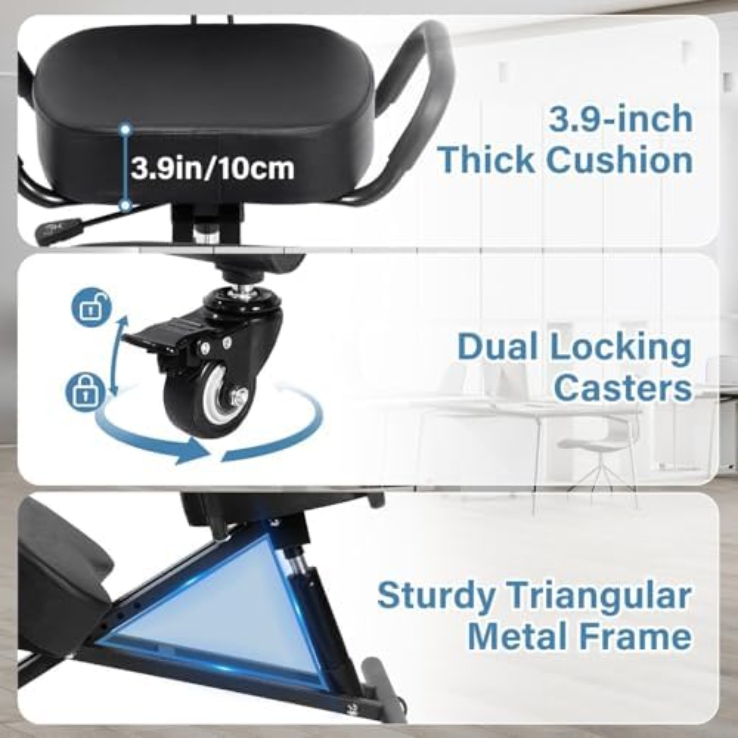 Ergonomische knielstoel met ve - Home Office Chair recensie en prijs