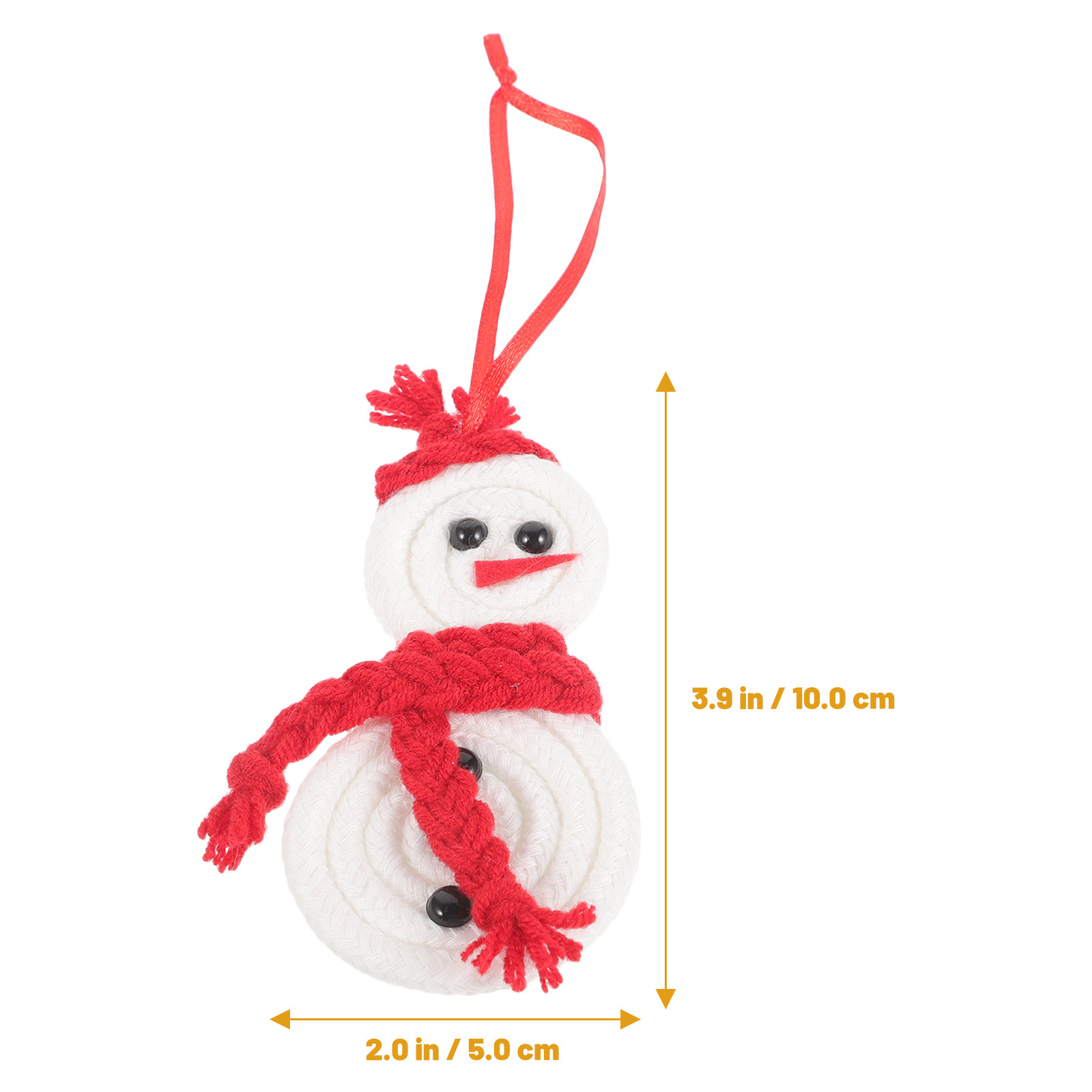 Kleine sneeuwpop ornament kers - Home Office Layout recensie en prijs