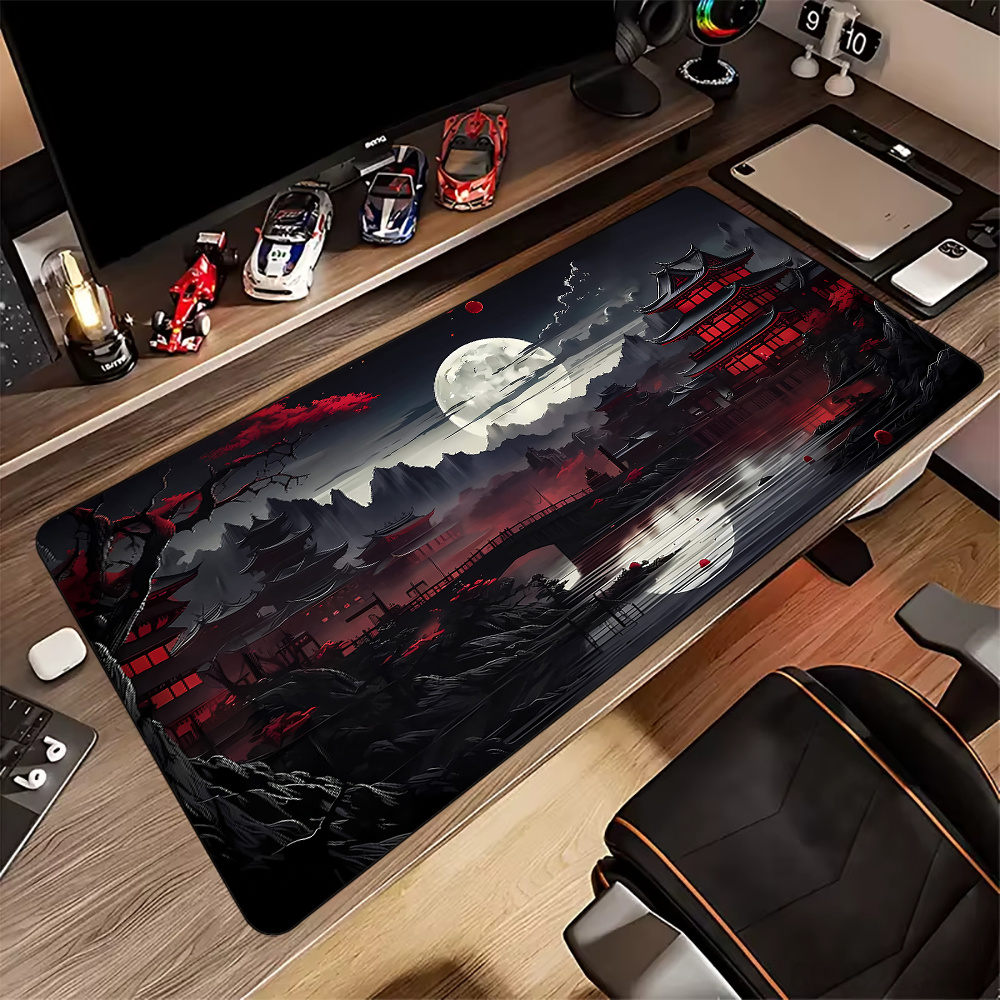 Ink-wash landschapsillustratie - Mousepad Xl Extended recensie en prijs