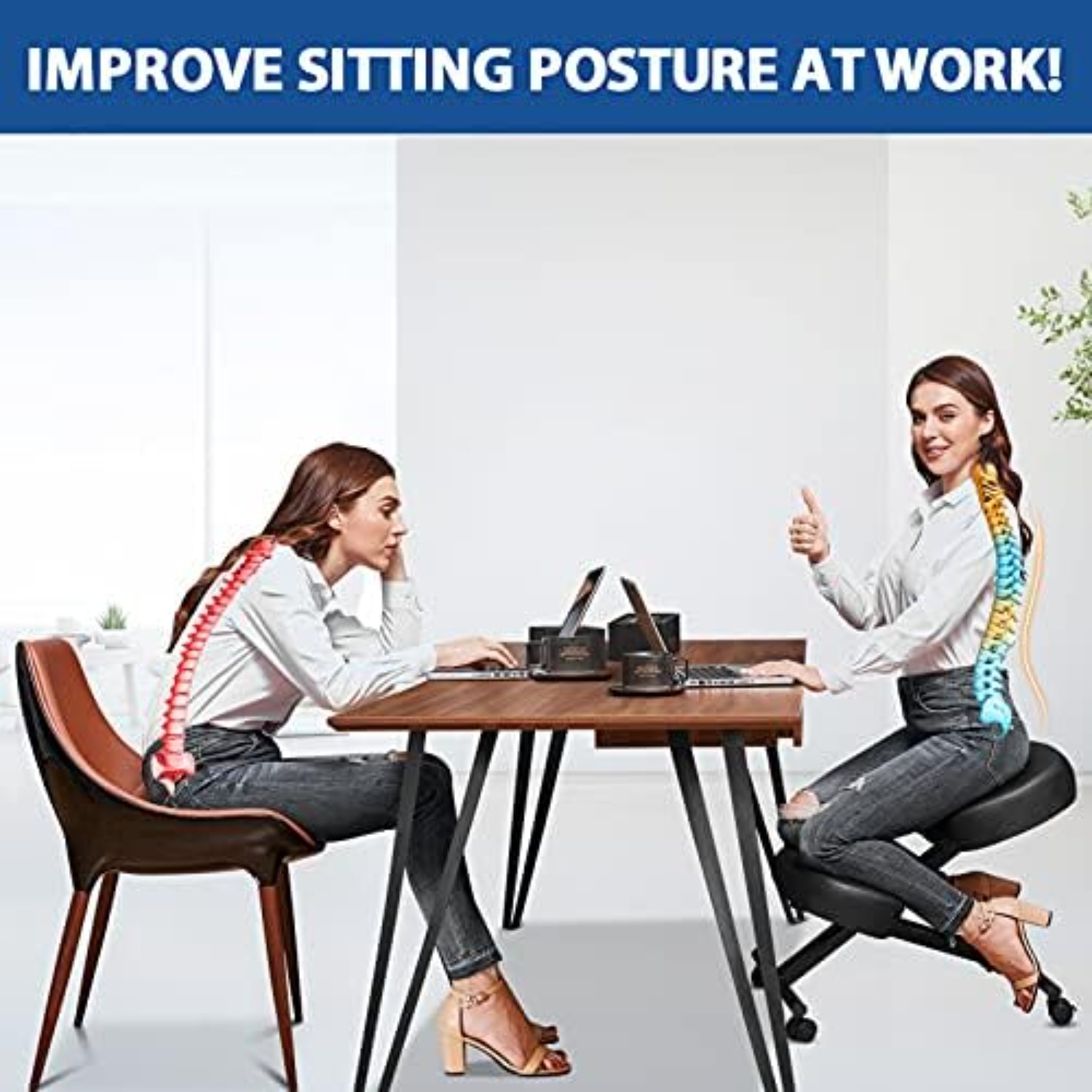Ergonomische knielstoel voor k - Home Office Chair recensie en prijs