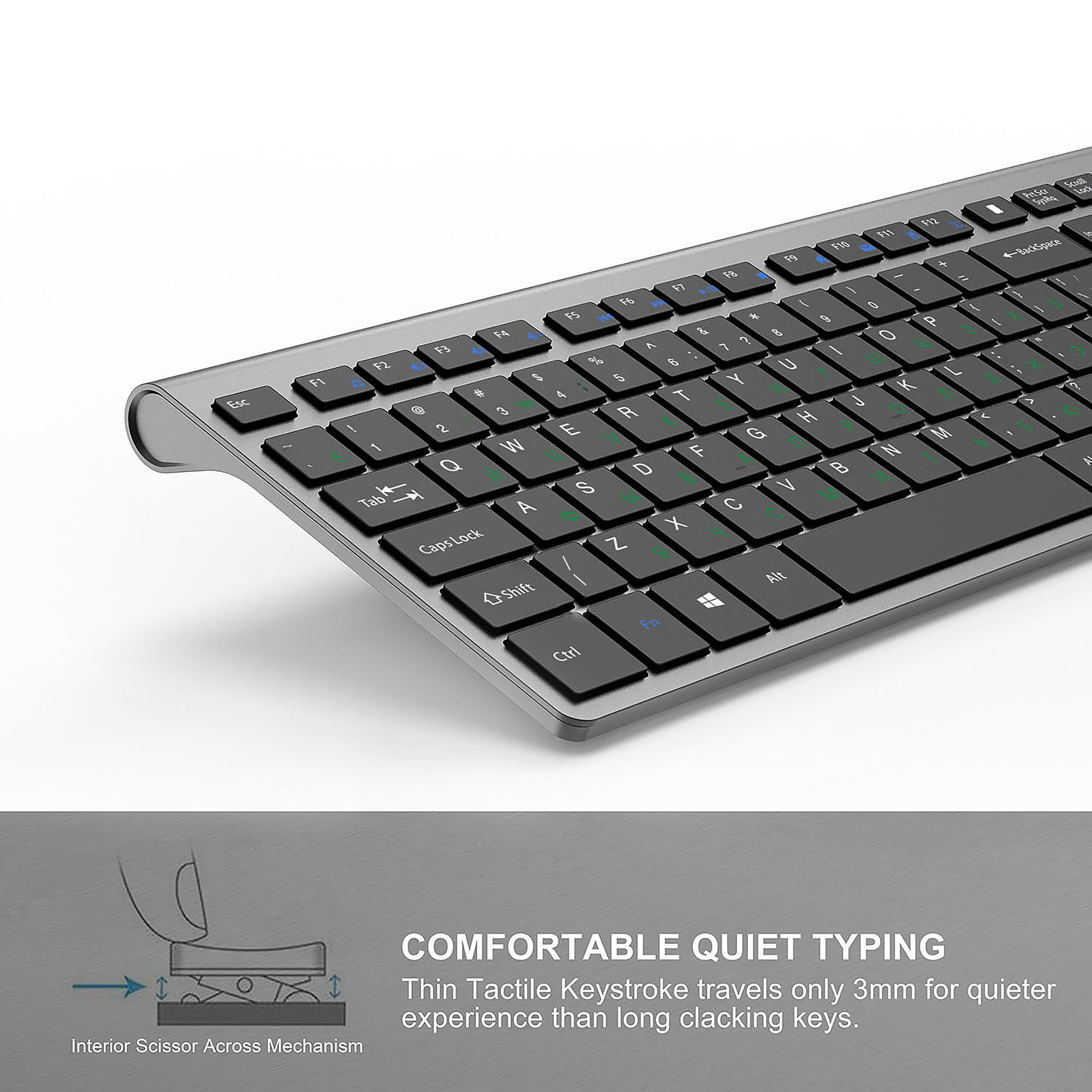 2.4G Oplaadbare Draadloze Toet - Home Office Layout recensie en prijs
