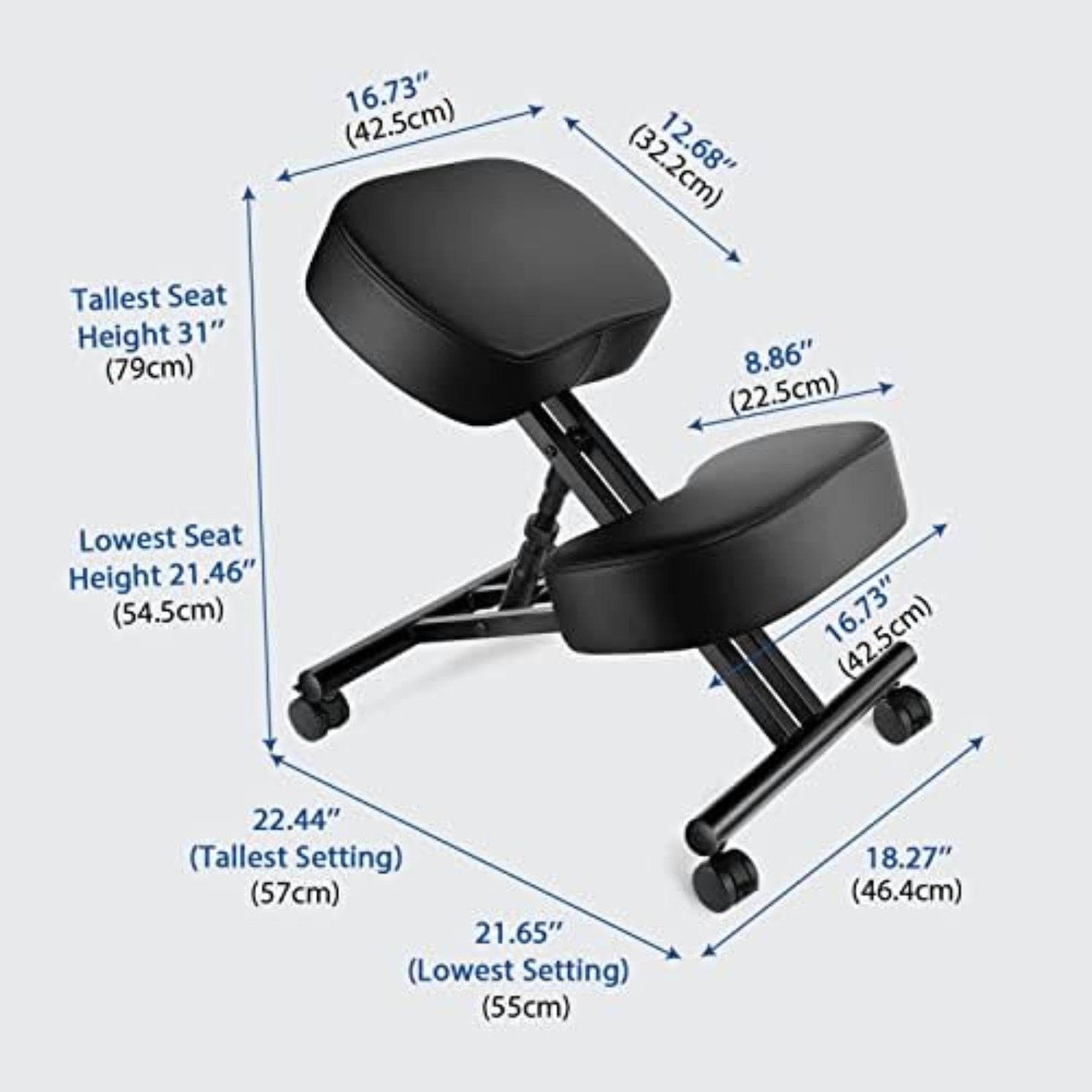 Ergonomische knielstoel, medit - Home Office Chair recensie en prijs
