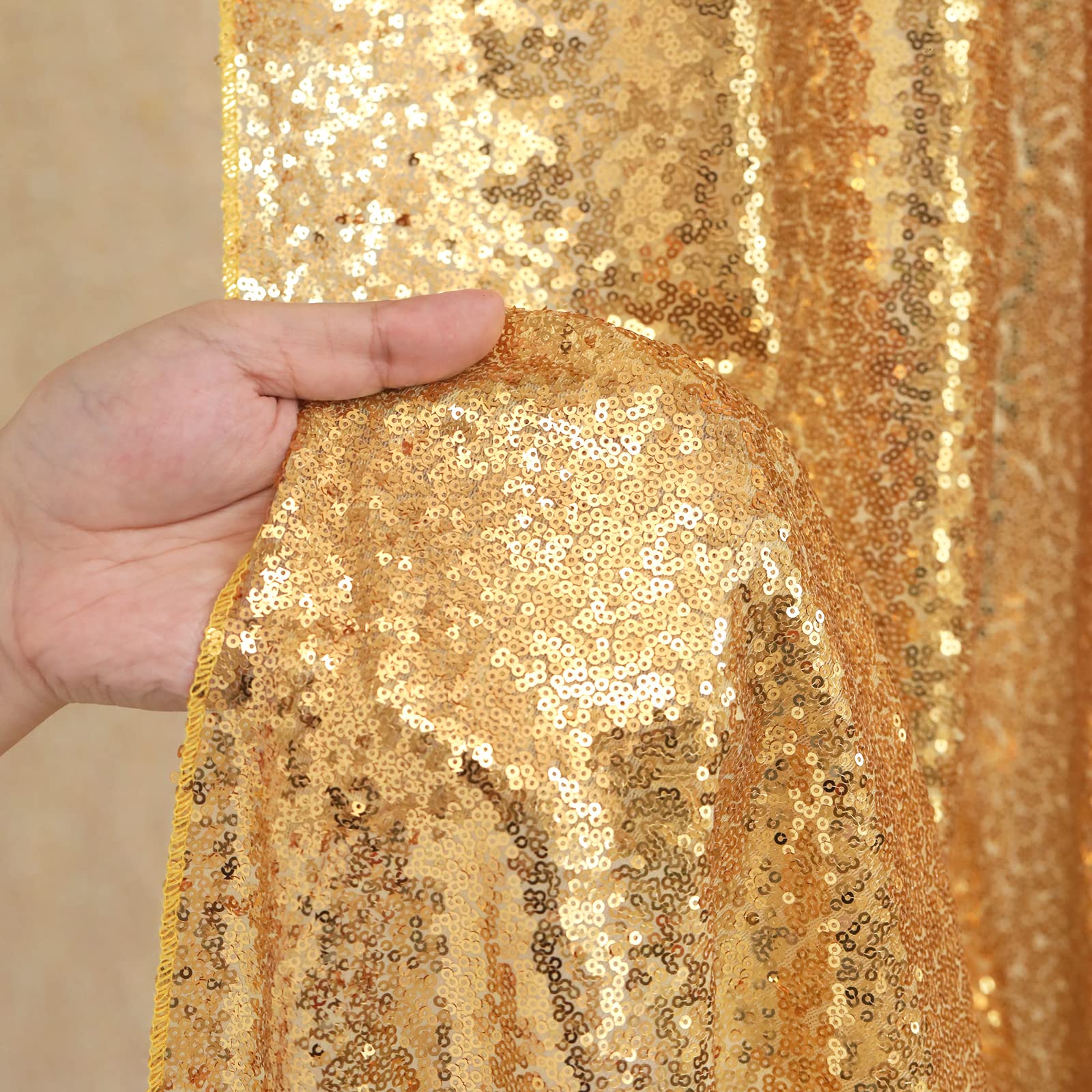 2 STKS Gold Sequin Party Achte - Home Office Backdrop recensie en prijs