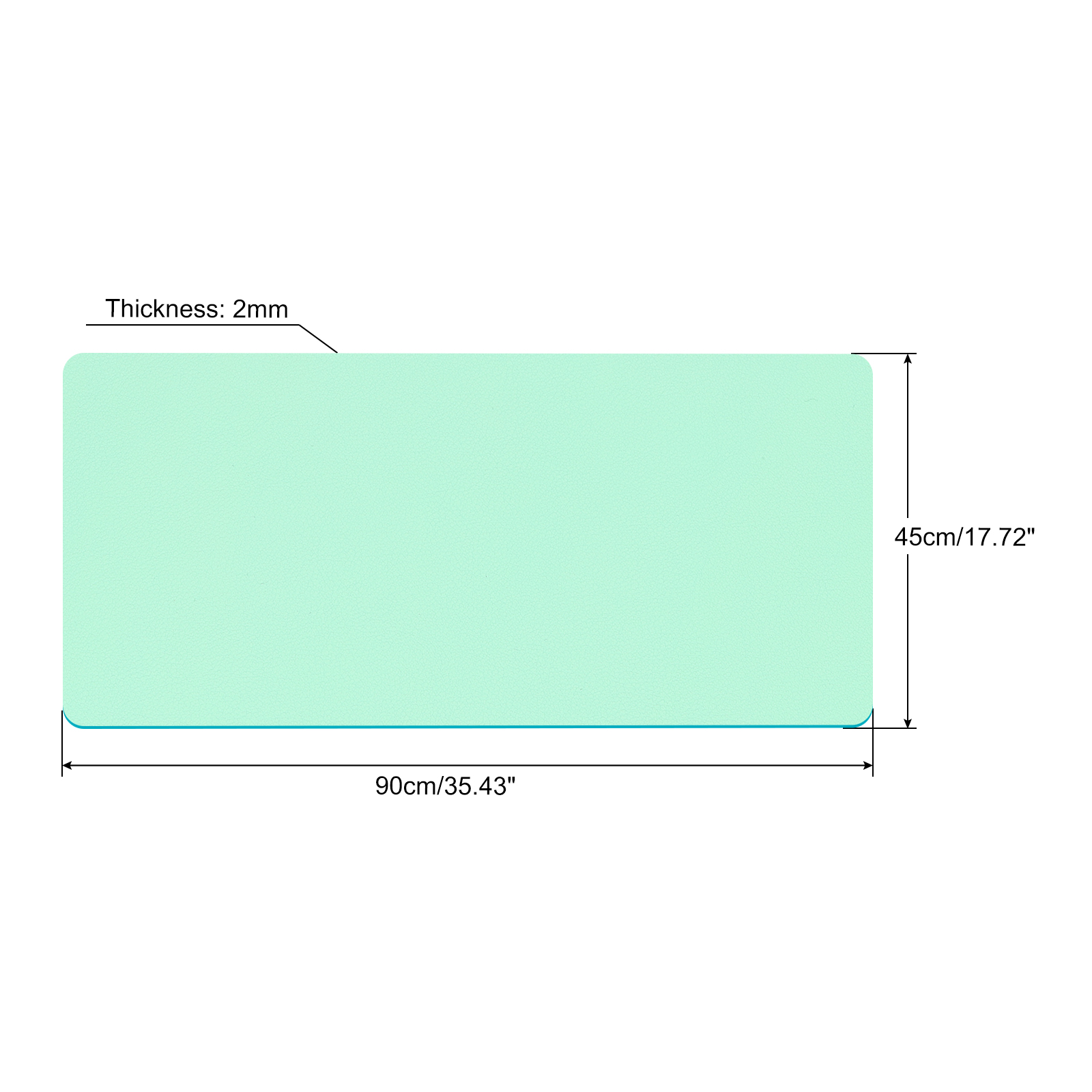 Kantoor Bureau Mat Beschermer  - Desk Mat Leather recensie en prijs