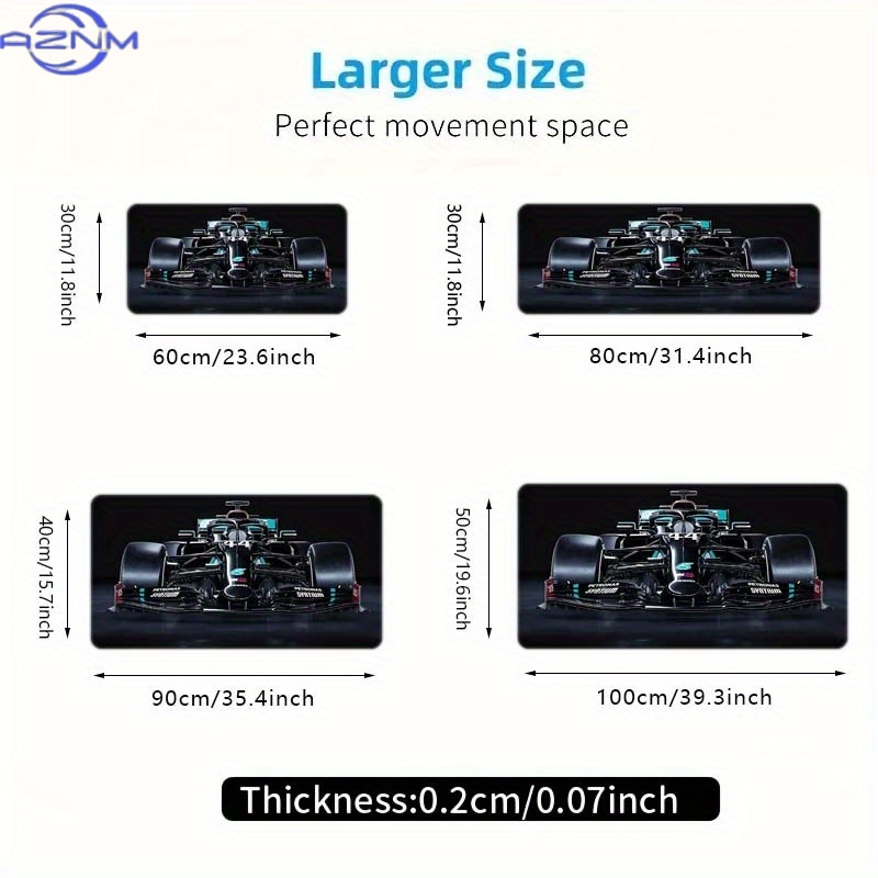 Cool raceauto-ontwerp grote mu - Mousepad Xl Extended recensie en prijs
