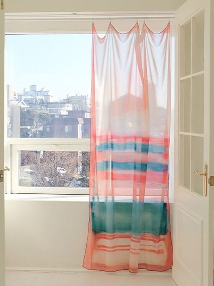 Chiffon roze patroon met zeezi - Home Office Backdrop recensie en prijs