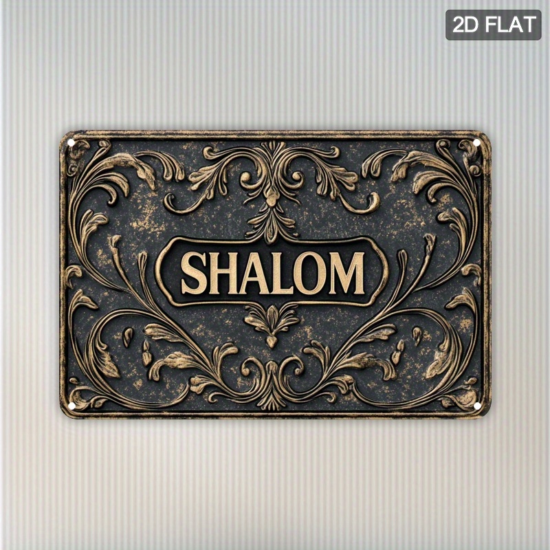 CIFBUY Vintage Shalom aluminiu - Home Office Decor recensie en prijs