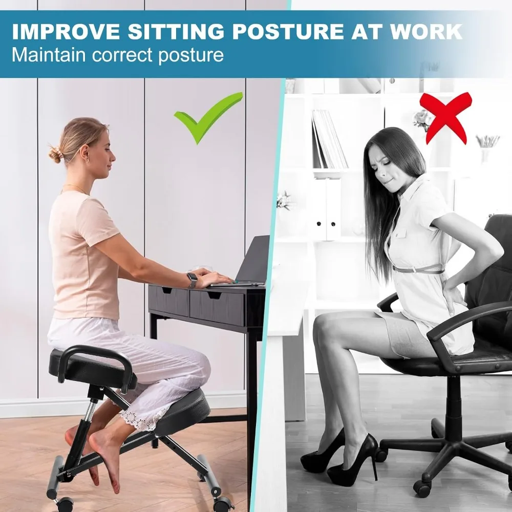 Ergonomische knielstoel voor h - Home Office Chair recensie en prijs