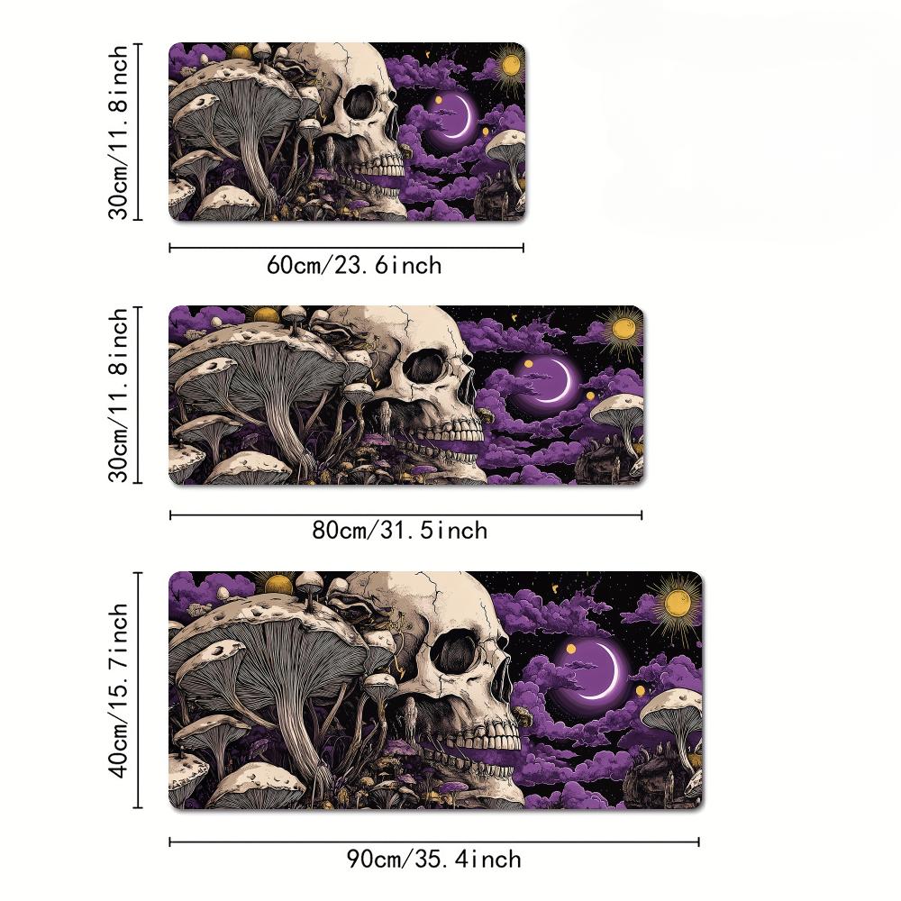 Gothic Style Mushrooms en Skul - Mousepad Xl Extended recensie en prijs