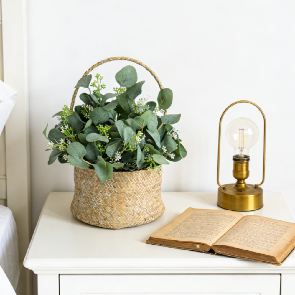 Kunstmatige eucalyptusbladeren - Home Office Backdrop recensie en prijs