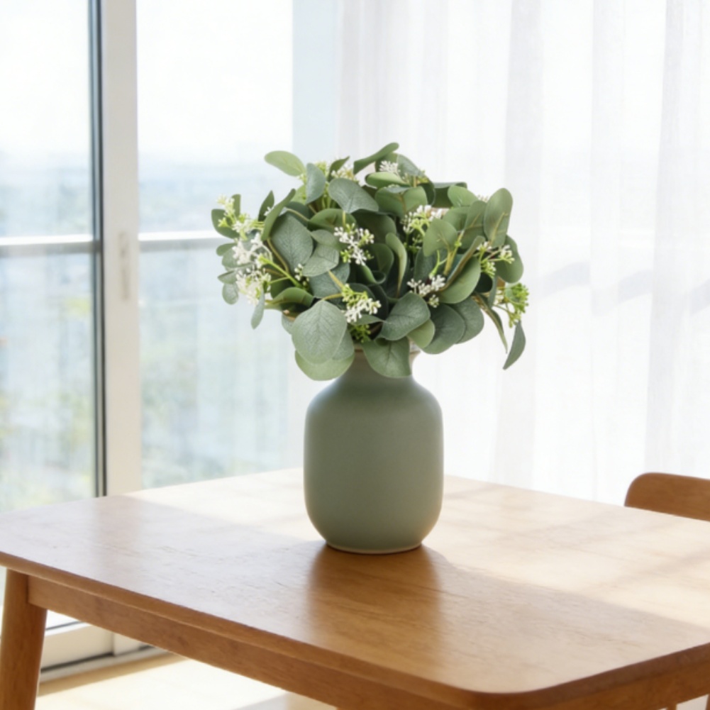 Kunstmatige eucalyptusbladeren - Home Office Backdrop recensie en prijs