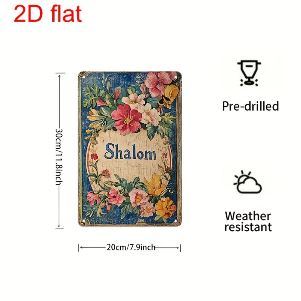 CIFBUY Vintage Floral Shalom a - Home Office Decor recensie en prijs