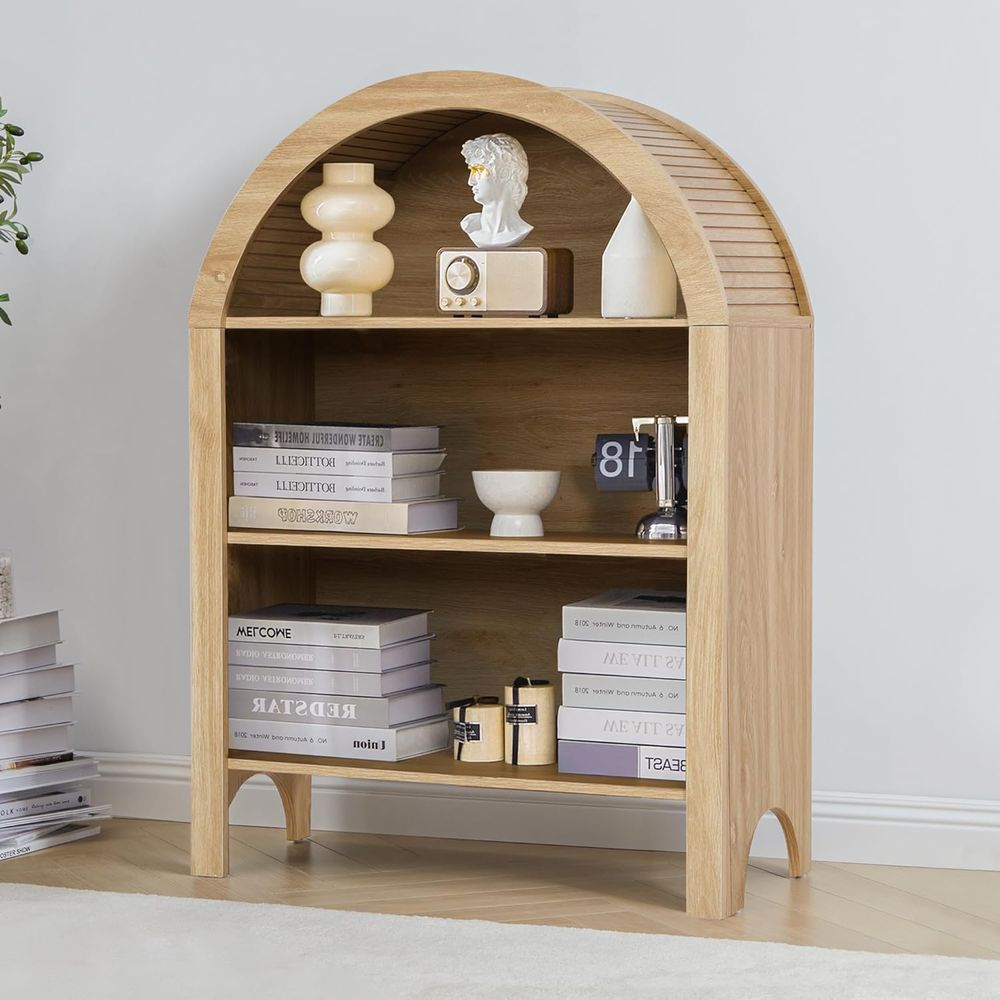 Vrijstaande boekenkast met 3 n - Free Home Office recensie en prijs