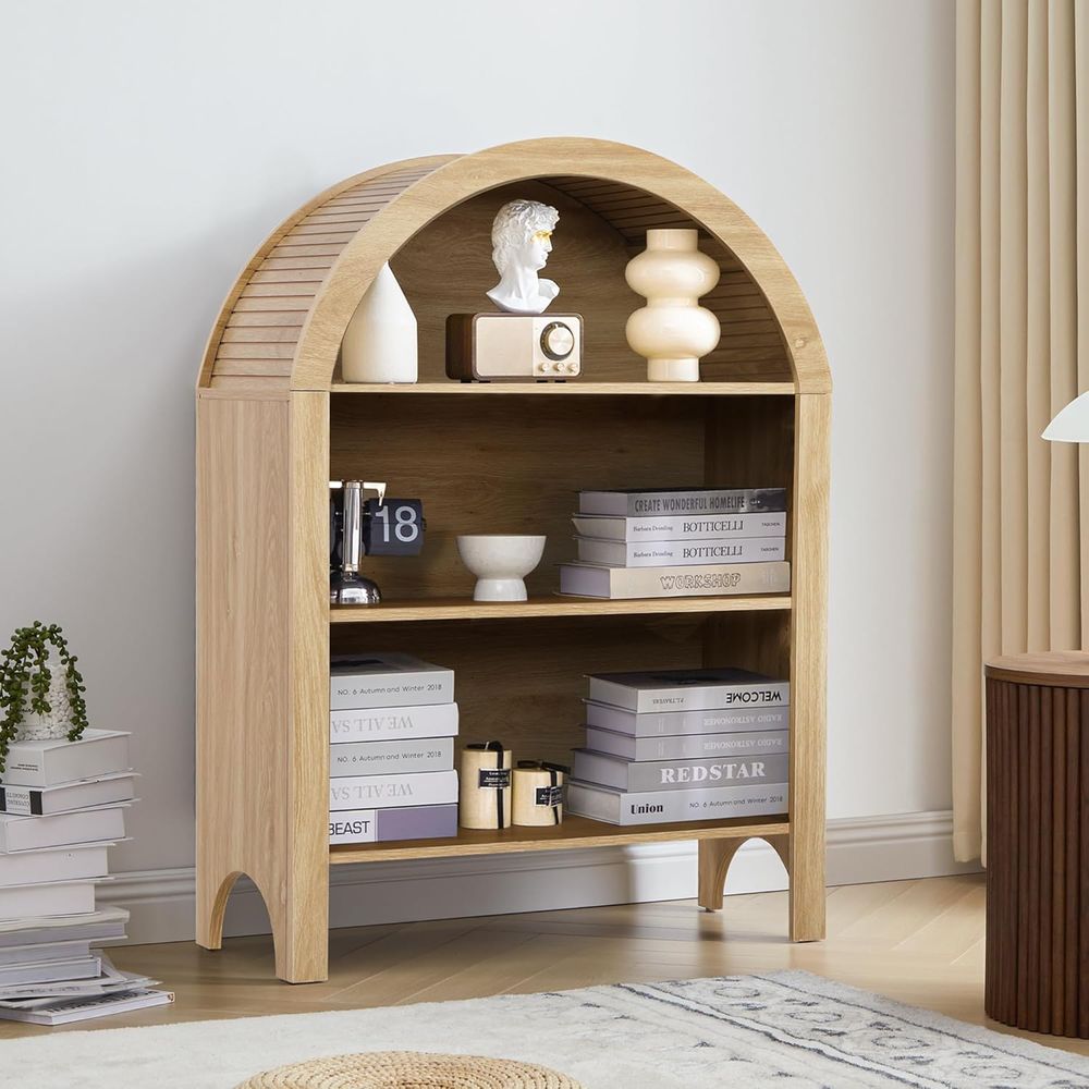 Vrijstaande boekenkast met 3 n - Free Home Office recensie en prijs