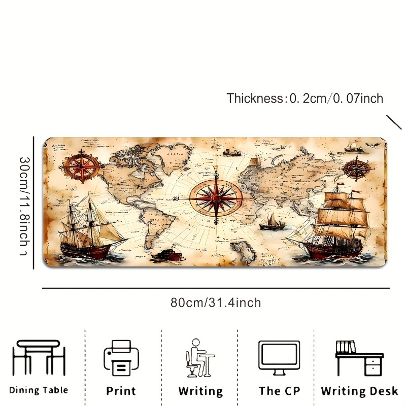 1-delige verlengde muismat met - Mousepad Xl Extended recensie en prijs