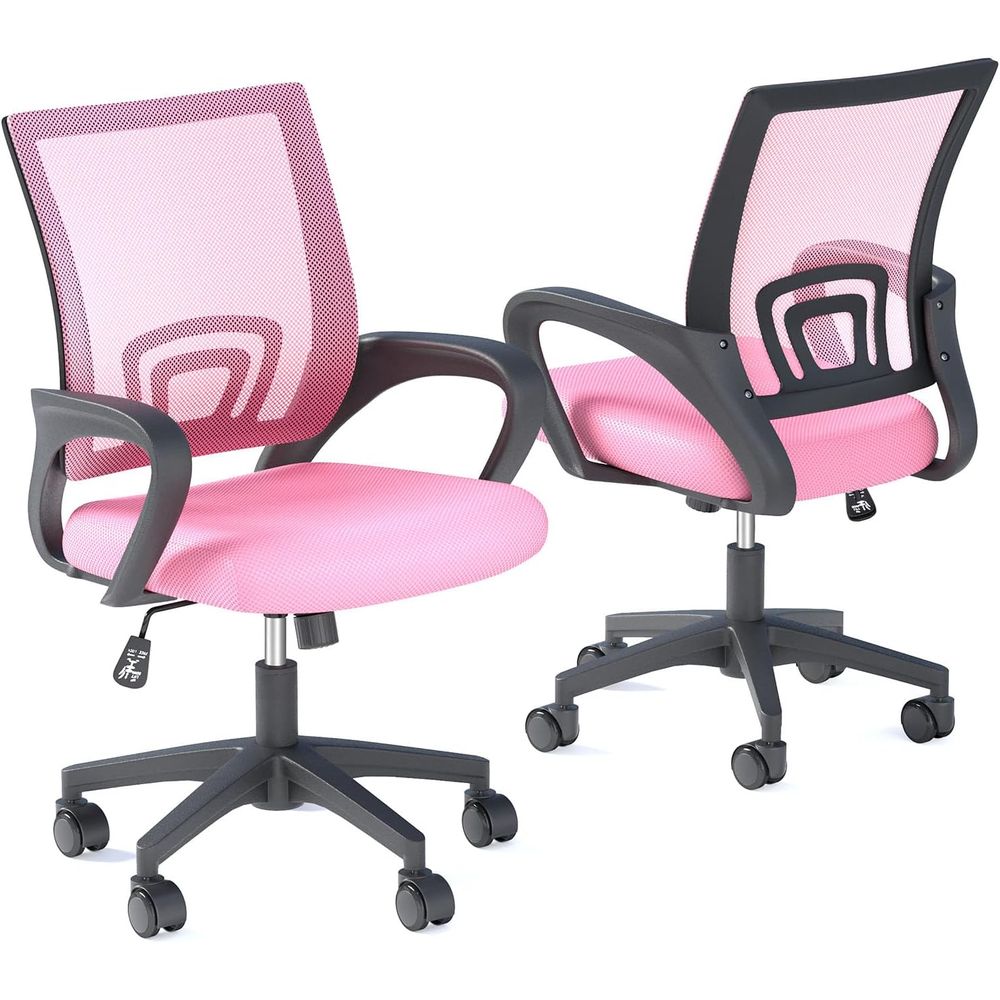 Roze ergonomische bureaustoel  - Home Office Chair recensie en prijs
